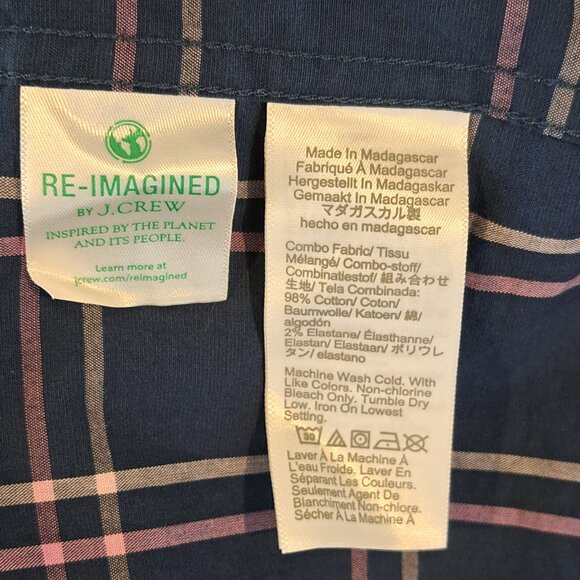 J. Crew Men's M Slim Fit Flex Washed Button Down Shirt New With Tag Style #BR879 - Picture 9 of 16